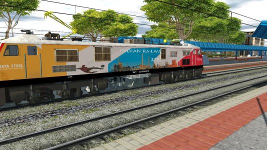 WAP7 TataSteel Liveries for Indian Railway Train Simulator