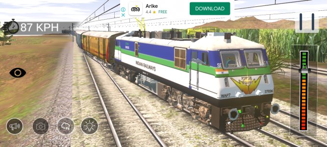 IR ERODE WAP-7 AZADI KA AMRIT MAHOTSAV LIVERY